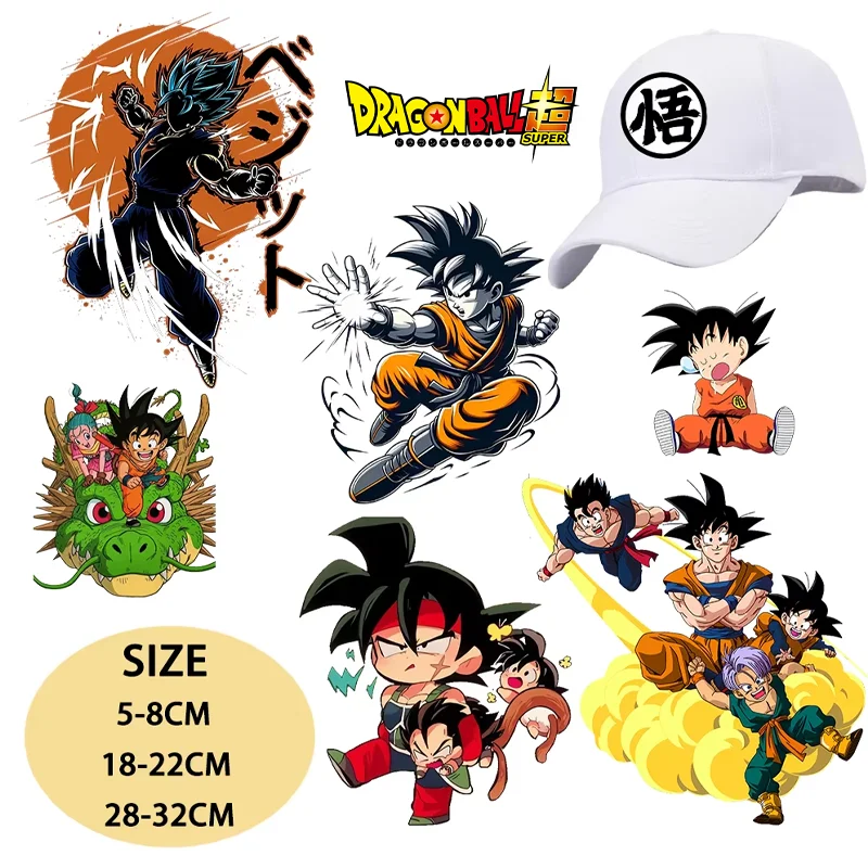 Iron On Patch - Dragons Ball Heat Transfer Stickers T-Shirt