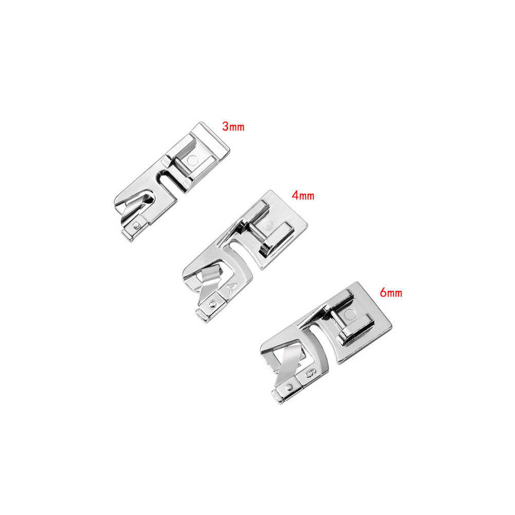 Rolled Hem Foot - 1Set Sewing Machine Presser Foot Rolled