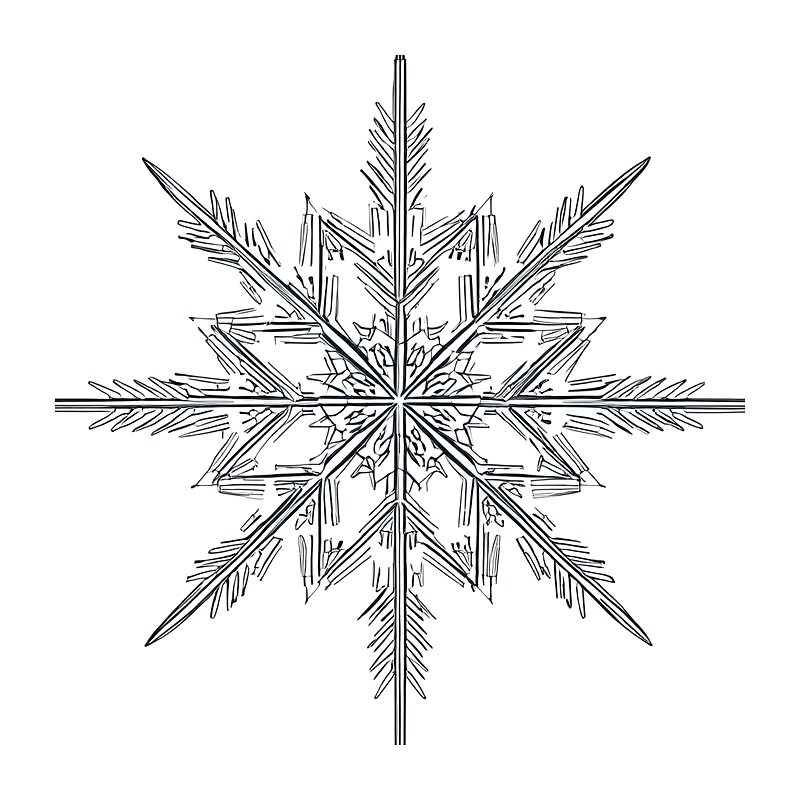 Iron On Patch - Christmas Snowflake Heat Transfer Vinyl HTV