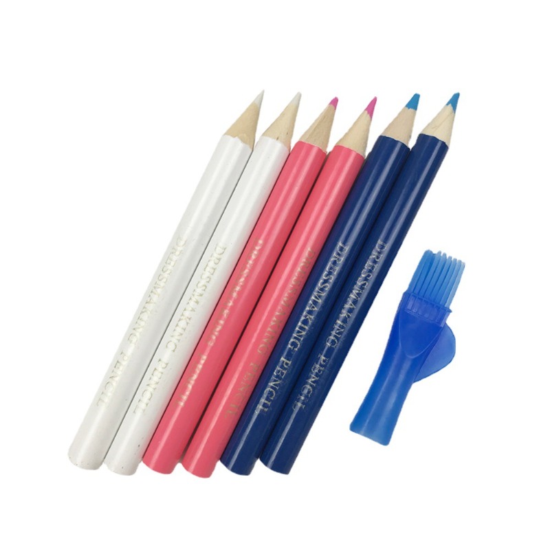 Tailor Chalk Marker - 3/6pcs Water Soluble Fabric Pencils with