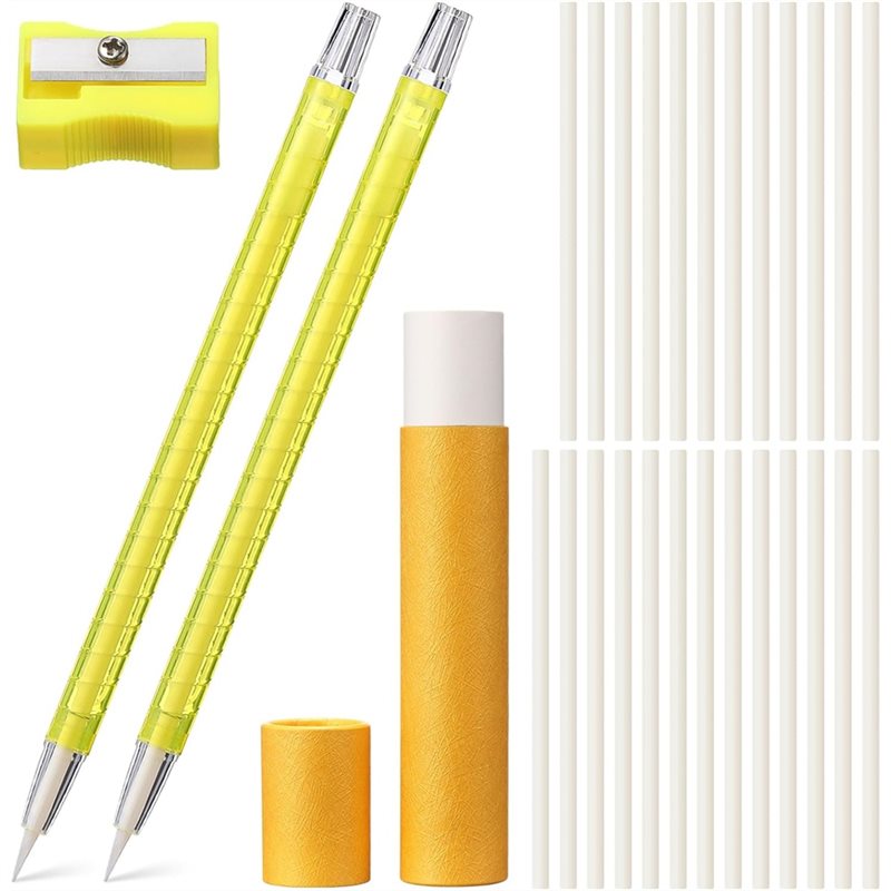 Tailor Chalk Marker - White Refill Fabric Markers And Sewing