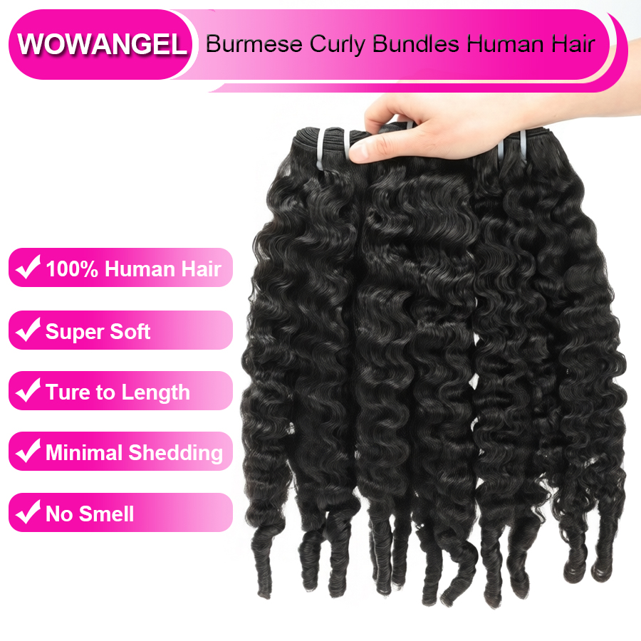 WOWANGEL Burmese Curly Bundles - Sewing Lab recension och pris