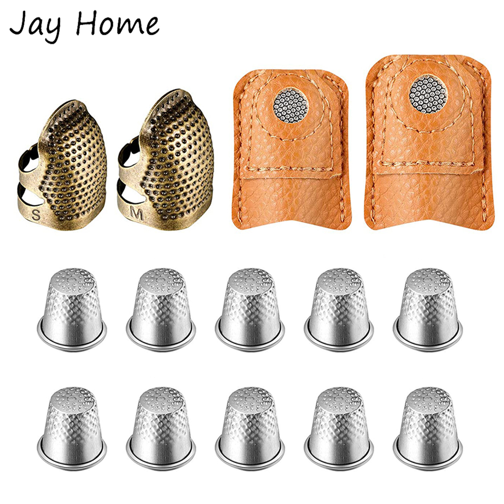 14Pcs Sewing Thimble Set Metal - Sewing Thimble Metal recension och pris