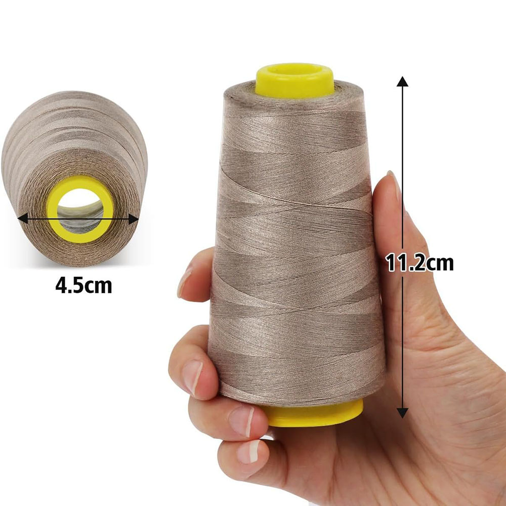 Sewing Thread 100% Polyester S - Serger Thread Cone recension och pris