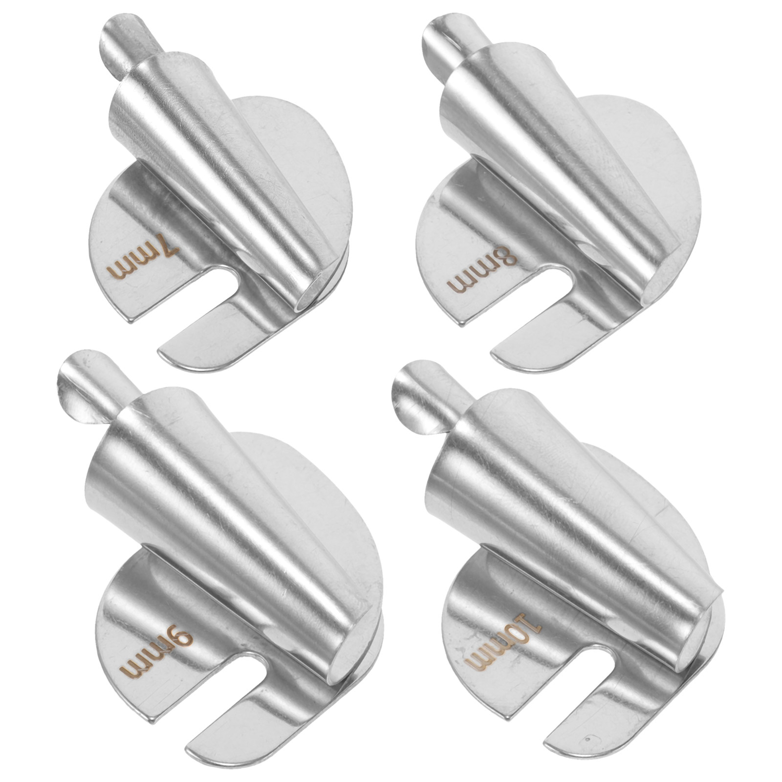 4Pcs Stainless Steel Sewing Ma - Rolled Hem Foot recension och pris