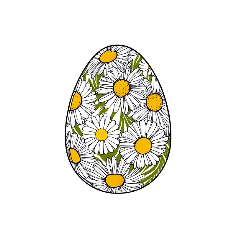 Easter Egg Heat Transfer Vinyl - Iron On Patch recension och pris