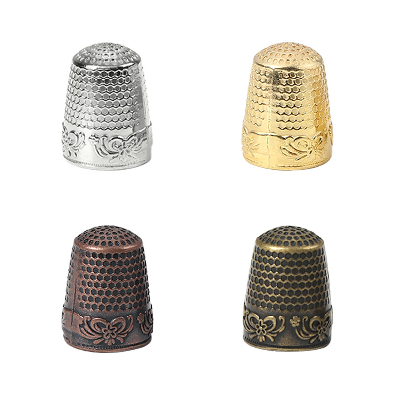 Retro Finger Protector Antique - Sewing Thimble Metal recension och pris