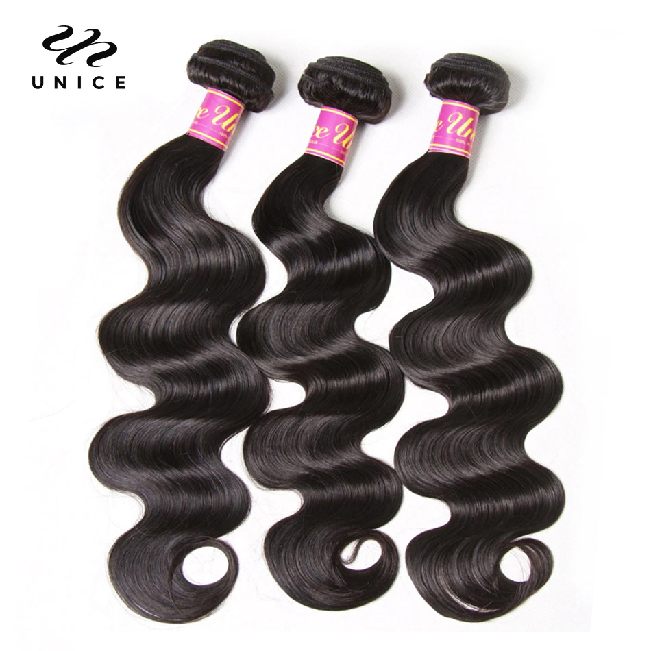 UNice Body Wave Bundles Natura - Sewing Lab recension och pris