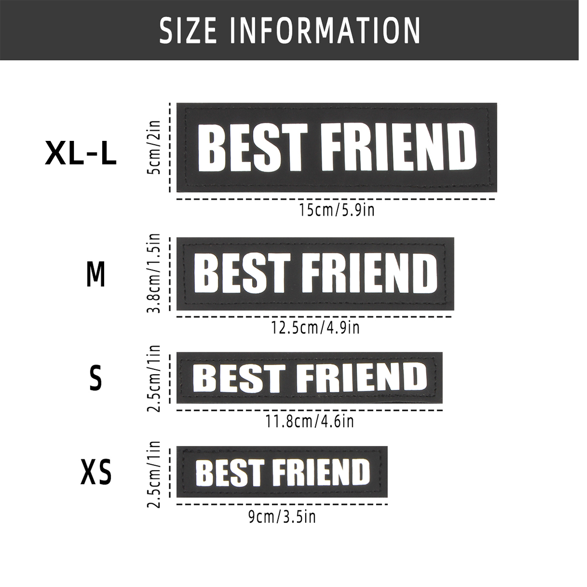 Custom Dog ID Tags For Harness - Sewing Labels recension och pris