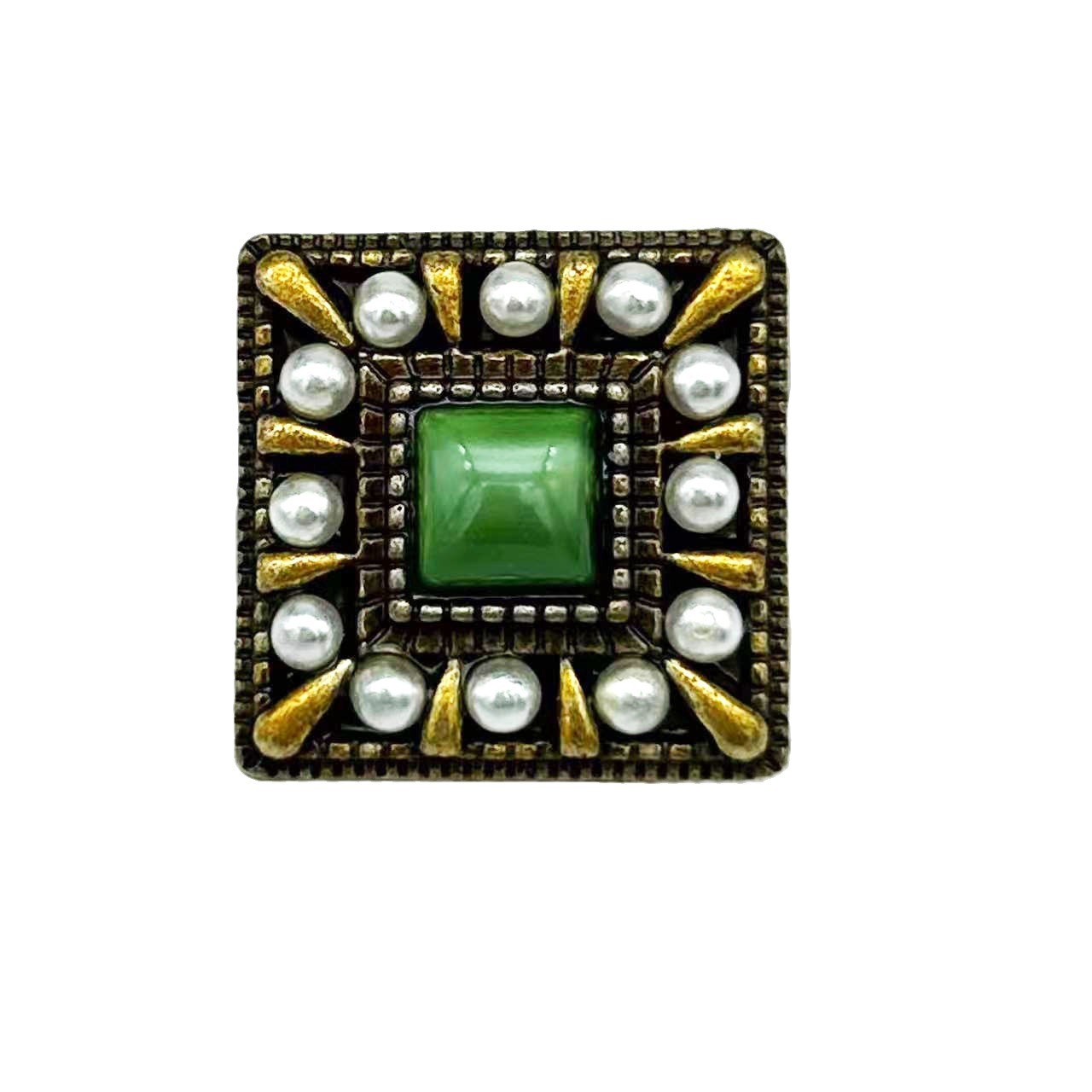 6PCS/Lot Luxury Vintage Pearl  - Button Hole Cutter recension och pris