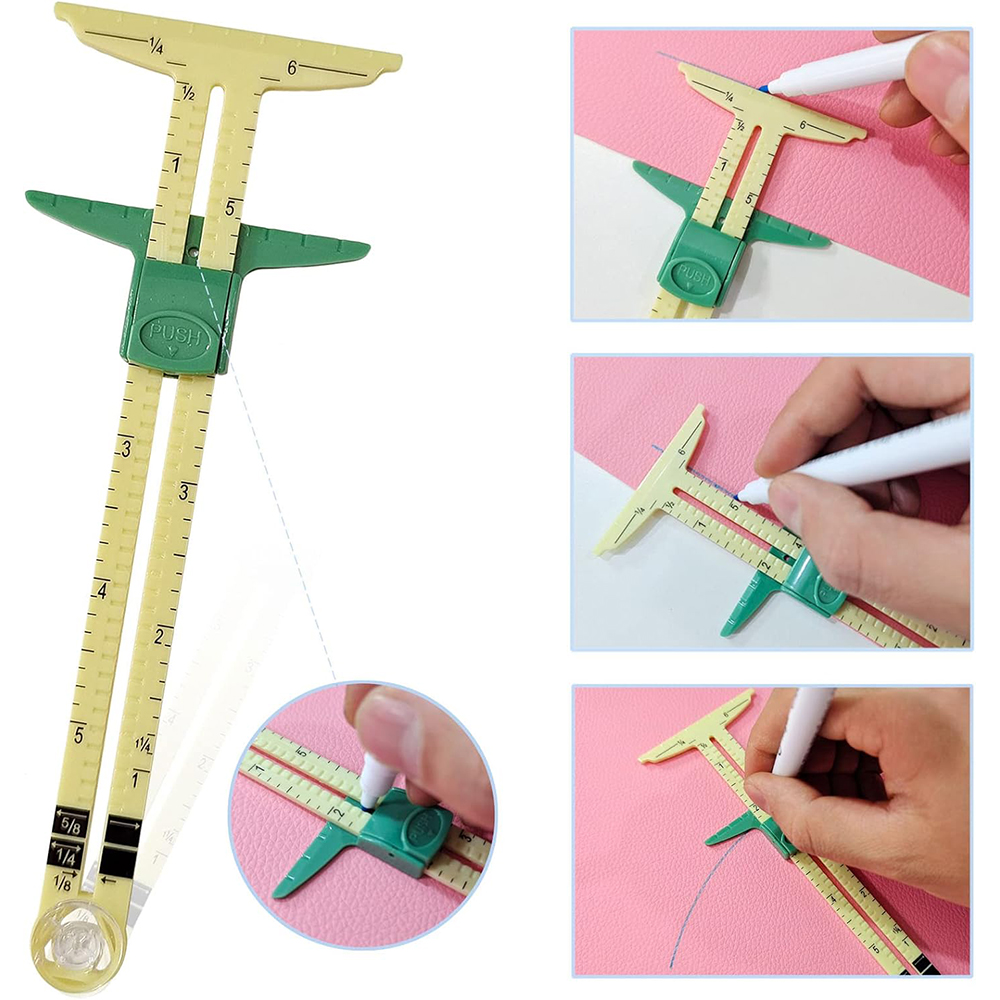 5-in-1 Sliding Gauge Measuring - Sewing Lab recension och pris