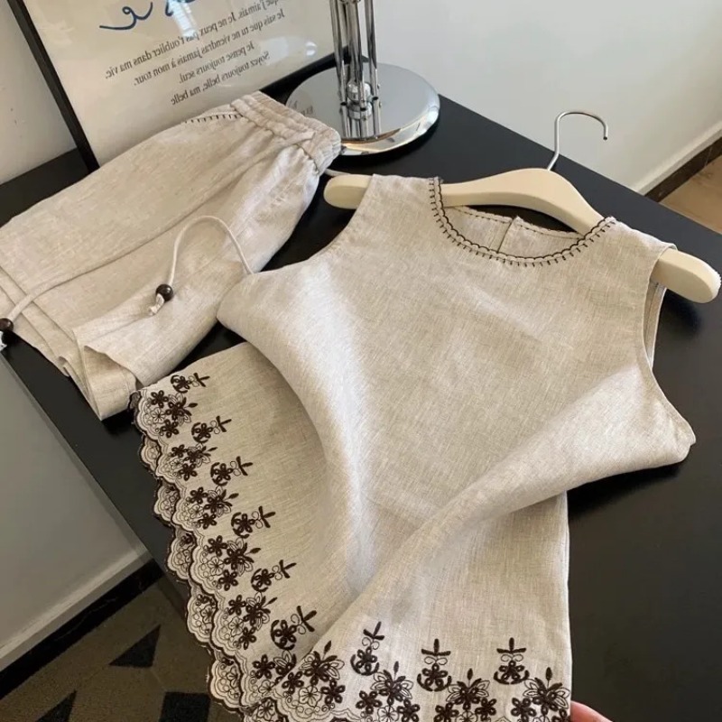 Simple Old Money Style Cotton  - Sewing Vest recension och pris