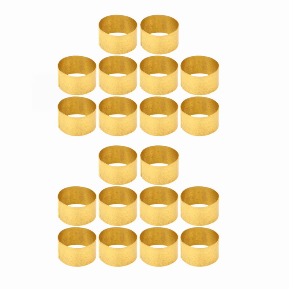 20pcs Retro Style Adjustable R - Sewing Thimble Metal recension och pris