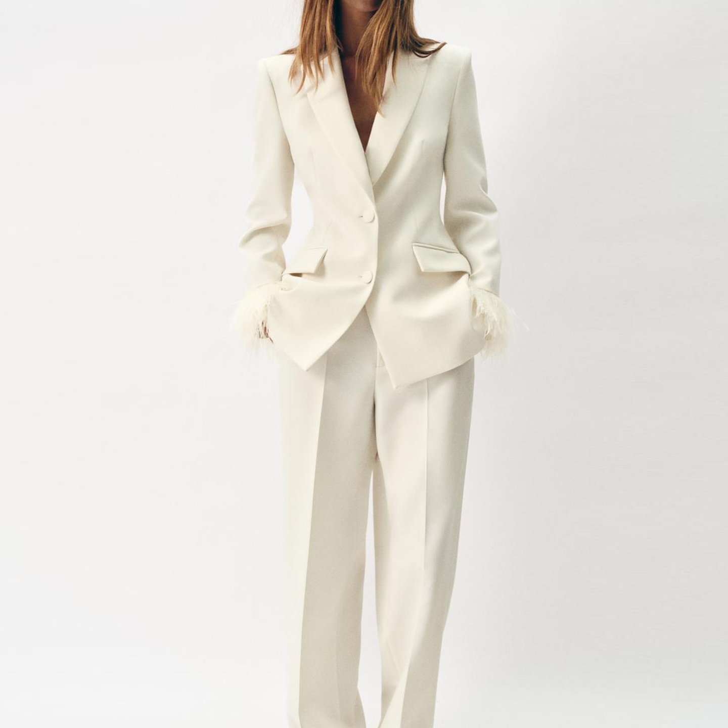 Women's Fashion Suit Set 2026  - Shoulder Pad Set In recension och pris