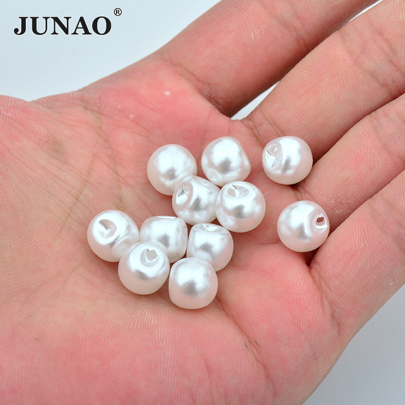 JUNAO 8mm 10m 12mm White Pearl - Button Hole Cutter recension och pris