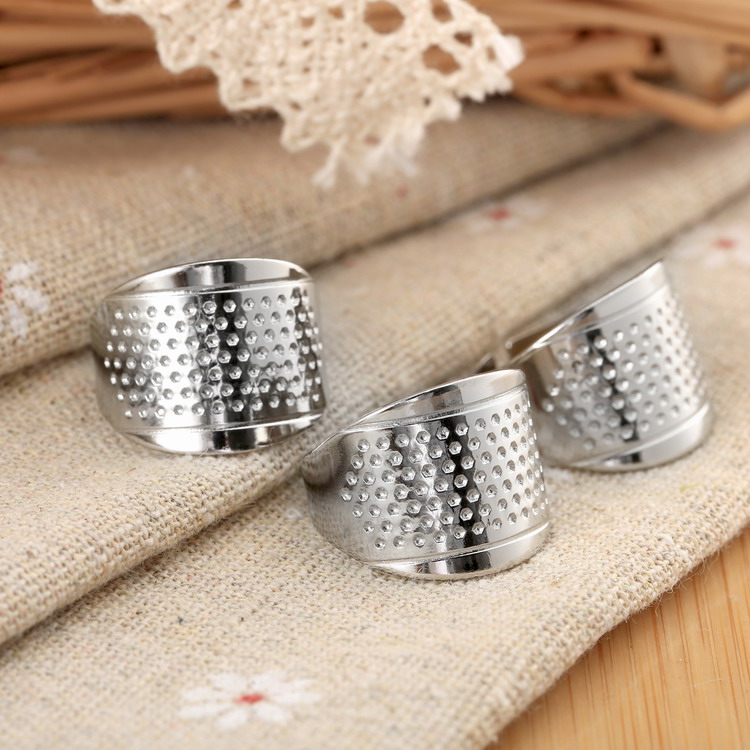 3pcs Metal Finger Thimbles Tai - Sewing Thimble Metal recension och pris