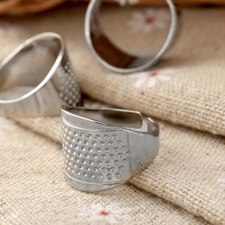 3pcs Metal Finger Thimbles Tai - Sewing Thimble Metal recension och pris