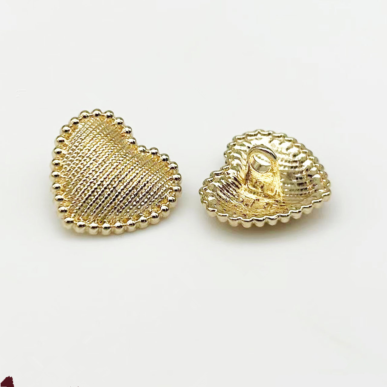 10PCS Metal Heart Buttons Hear - Button Hole Cutter recension och pris