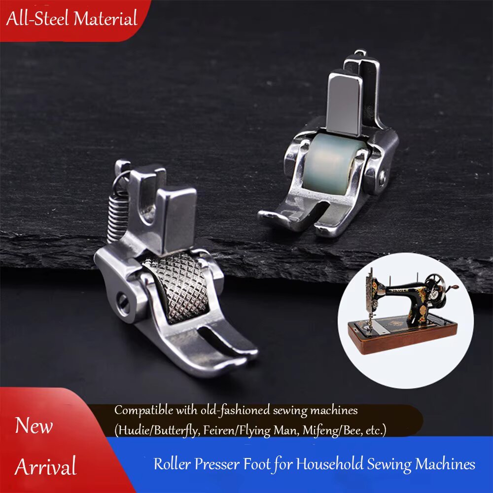 All Steel Roller Presser Foot  - Rolled Hem Foot recension och pris