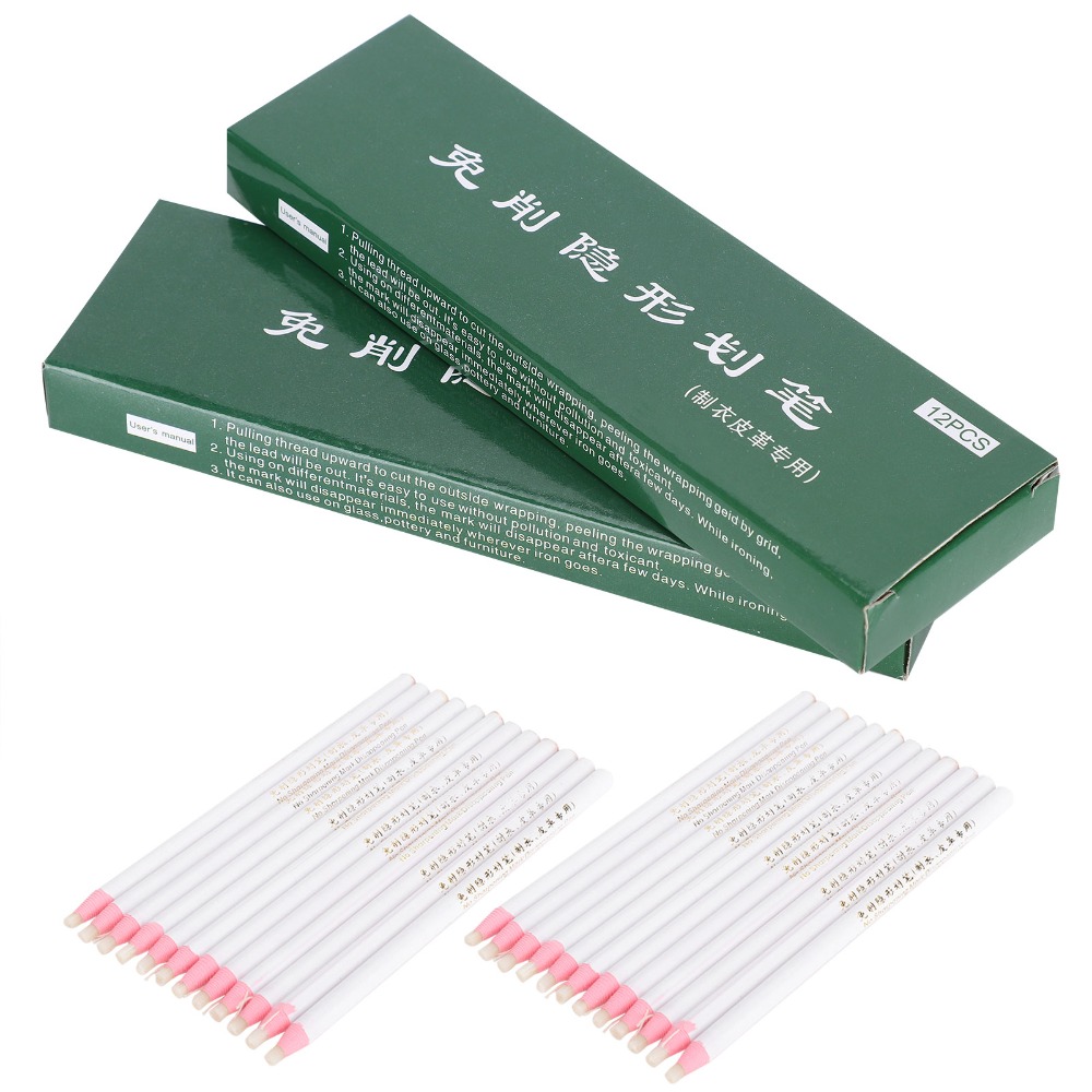 24pcs Durable No Sharpening Se - Tailor Chalk Marker recension och pris
