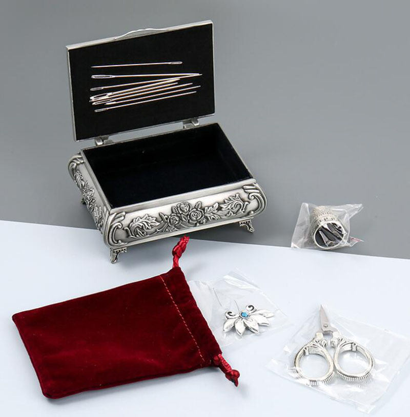 Embroidery Scissors Kits, Stai - Sewing Thimble Metal recension och pris