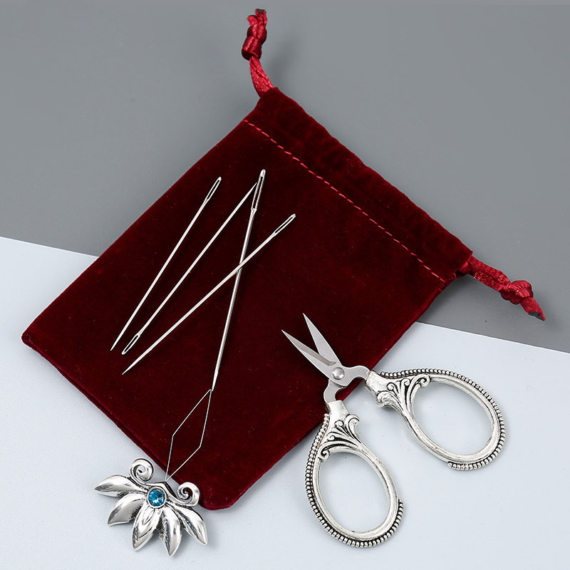 Embroidery Scissors Kits, Stai - Sewing Thimble Metal recension och pris