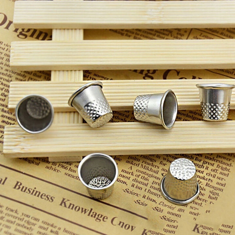 10Pcs Metal Aluminum Top Needl - Sewing Thimble Metal recension och pris