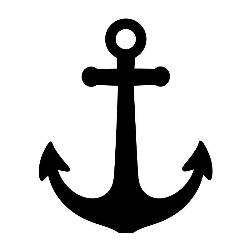 Vintage Anchor Heat Transfer V - Iron On Patch recension och pris