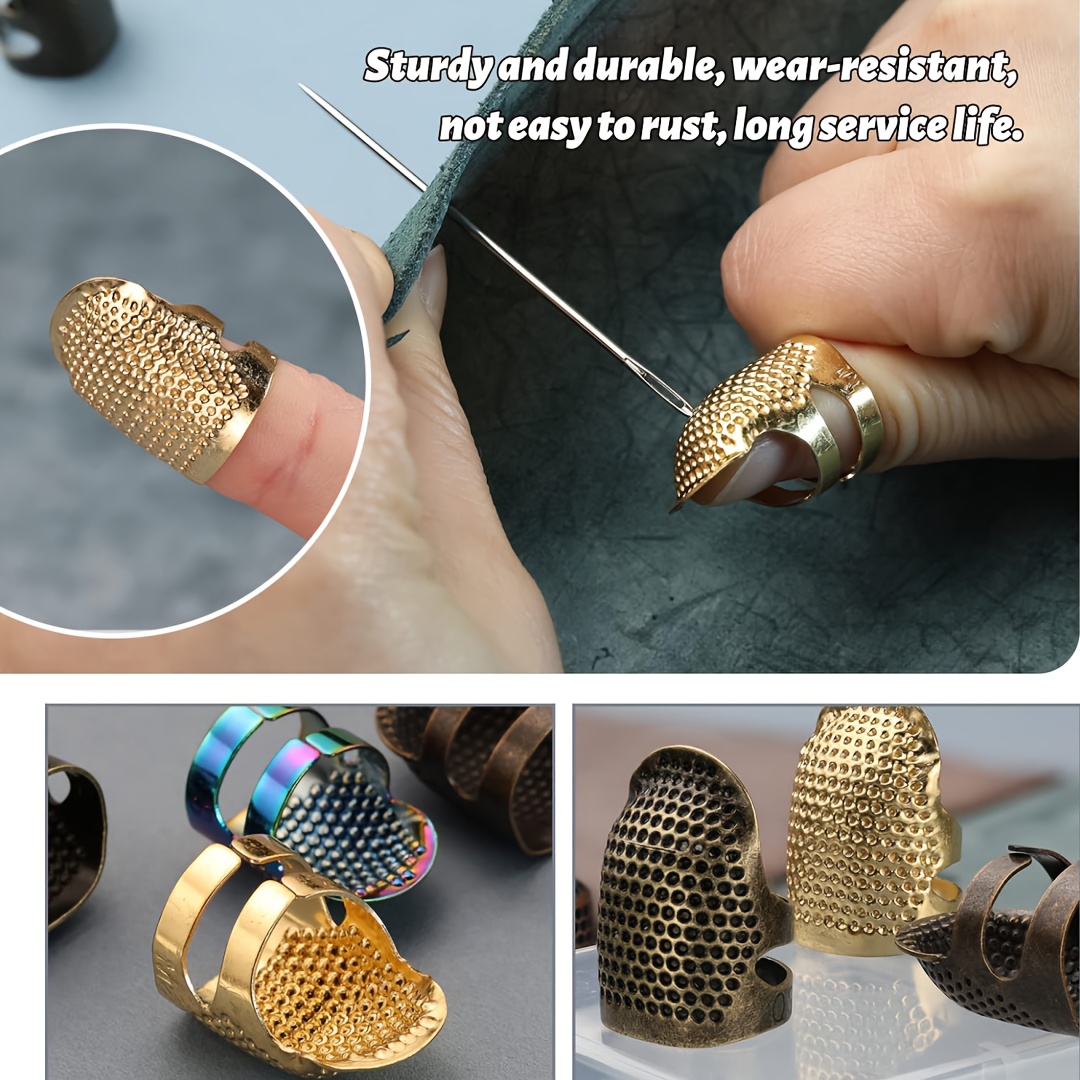 4pcs Sewing Thimble Finger Pro - Sewing Thimble Metal recension och pris